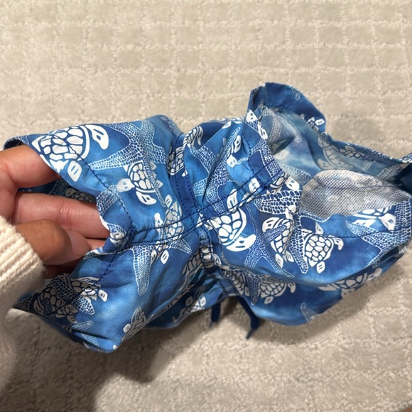 Vilebrequin Blue Turtle Print Swim Shorts - Picture 6 of 8